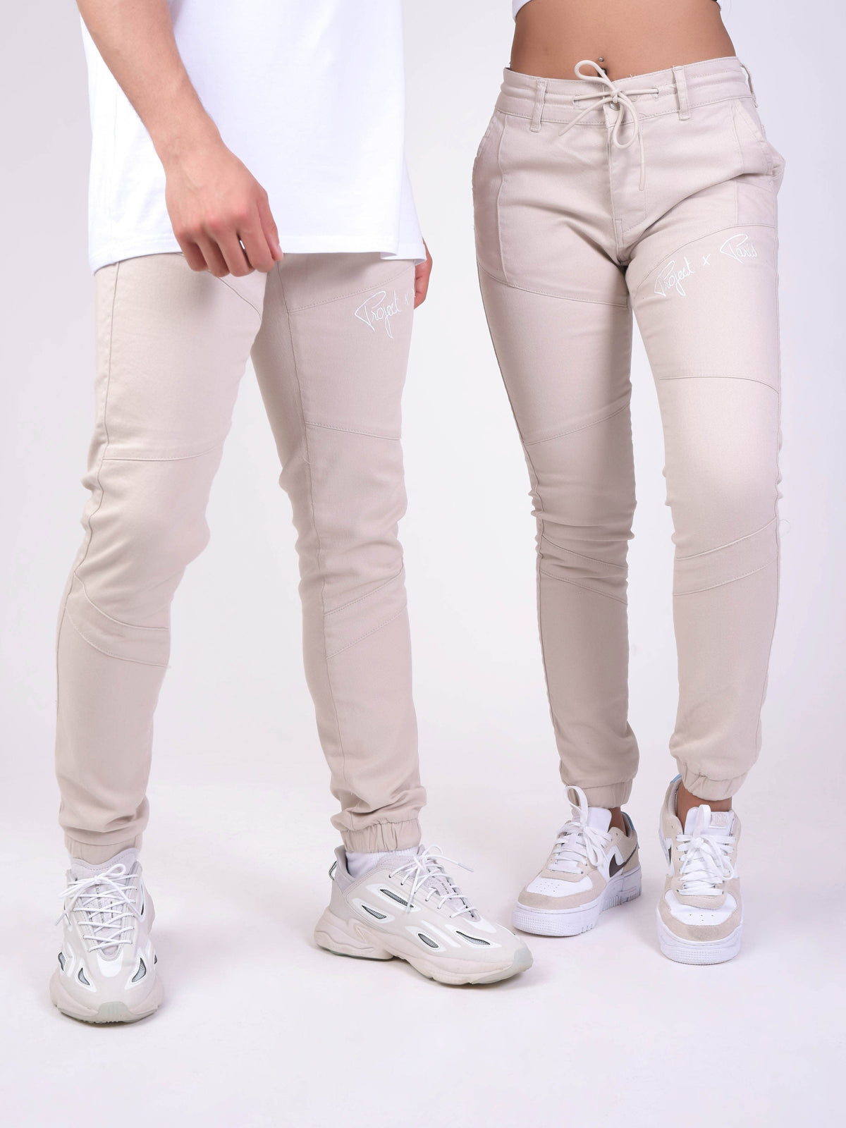 Pantalon skinny basic coutures apparentes