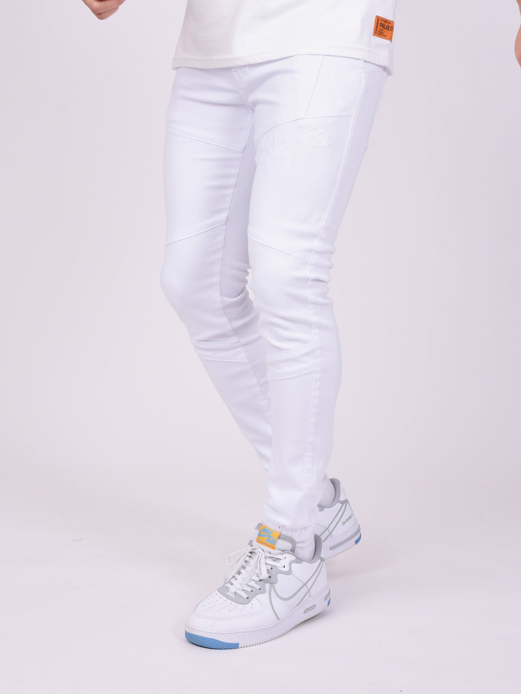 Pantalon skinny basic coutures apparentes