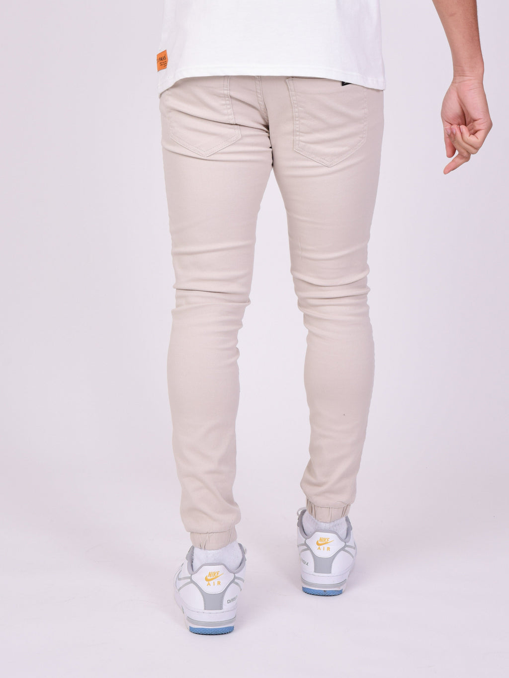Pantalon skinny basic coutures apparentes