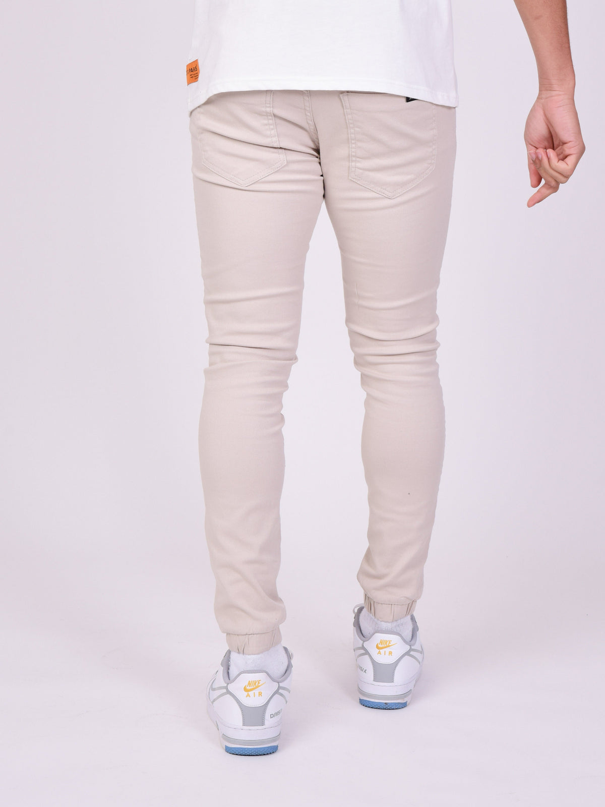 Pantalon skinny basic coutures apparentes
