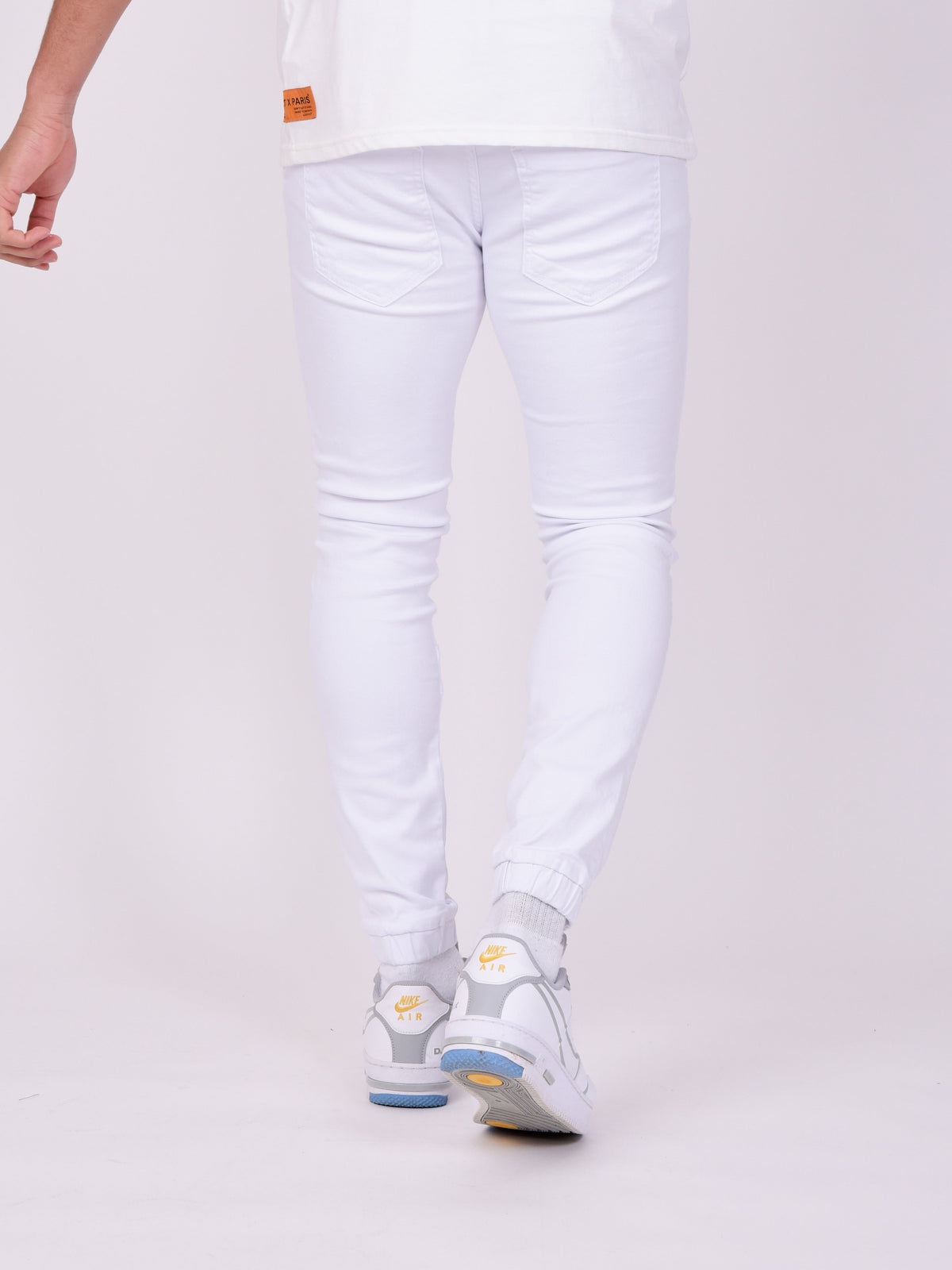 Pantalon skinny basic coutures apparentes
