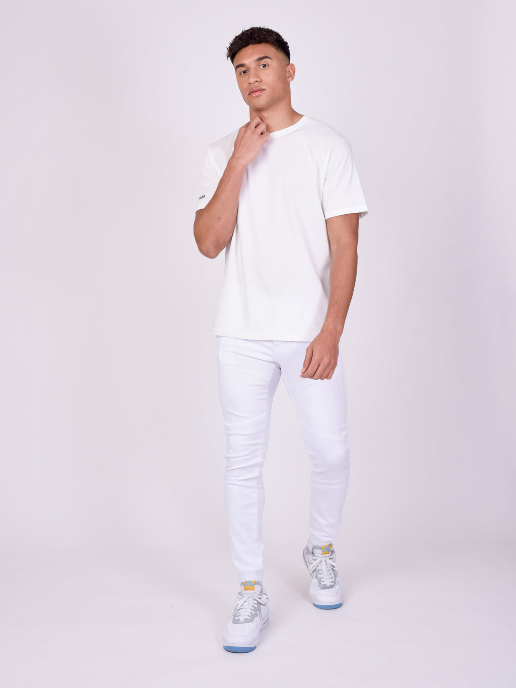 Pantalon skinny basic coutures apparentes
