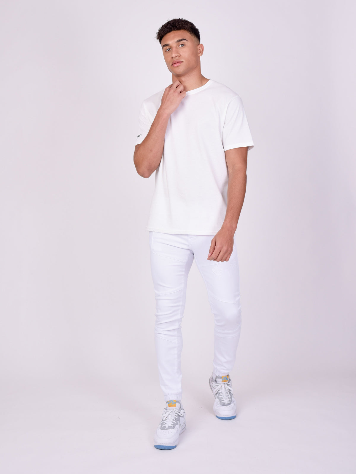 Pantalon skinny basic coutures apparentes
