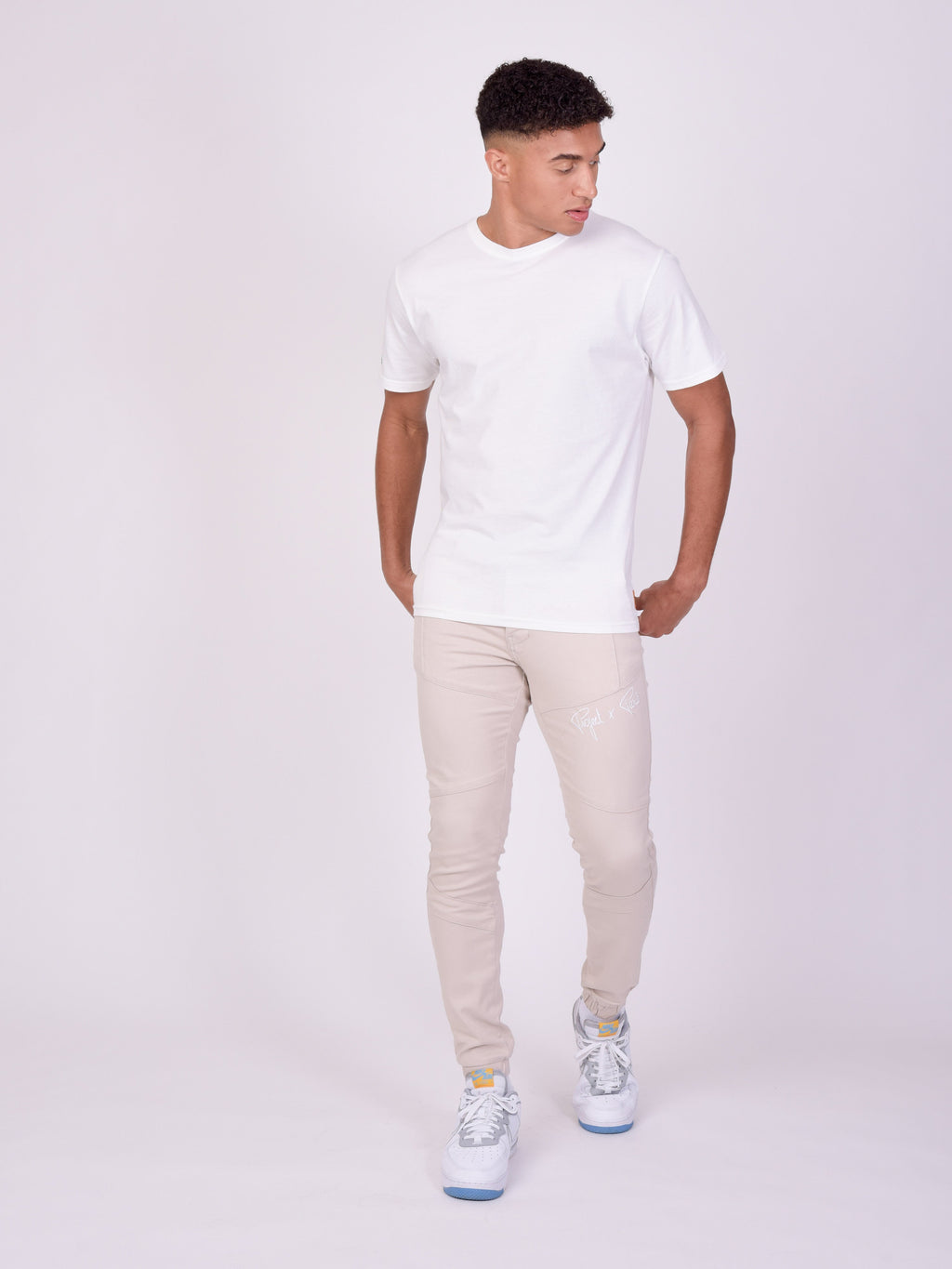 Pantalon skinny basic coutures apparentes