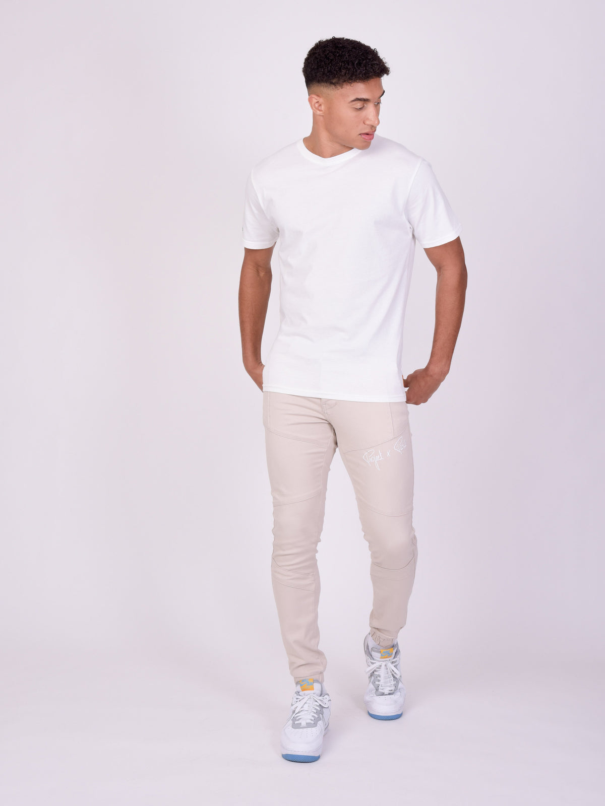 Pantalon skinny basic coutures apparentes
