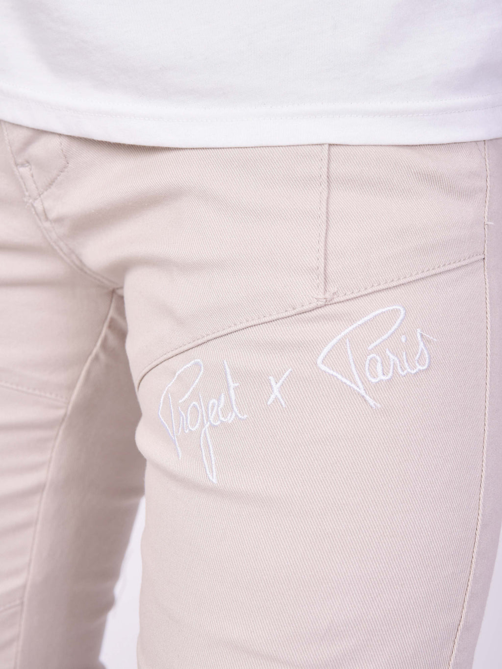 Pantalon skinny basic coutures apparentes