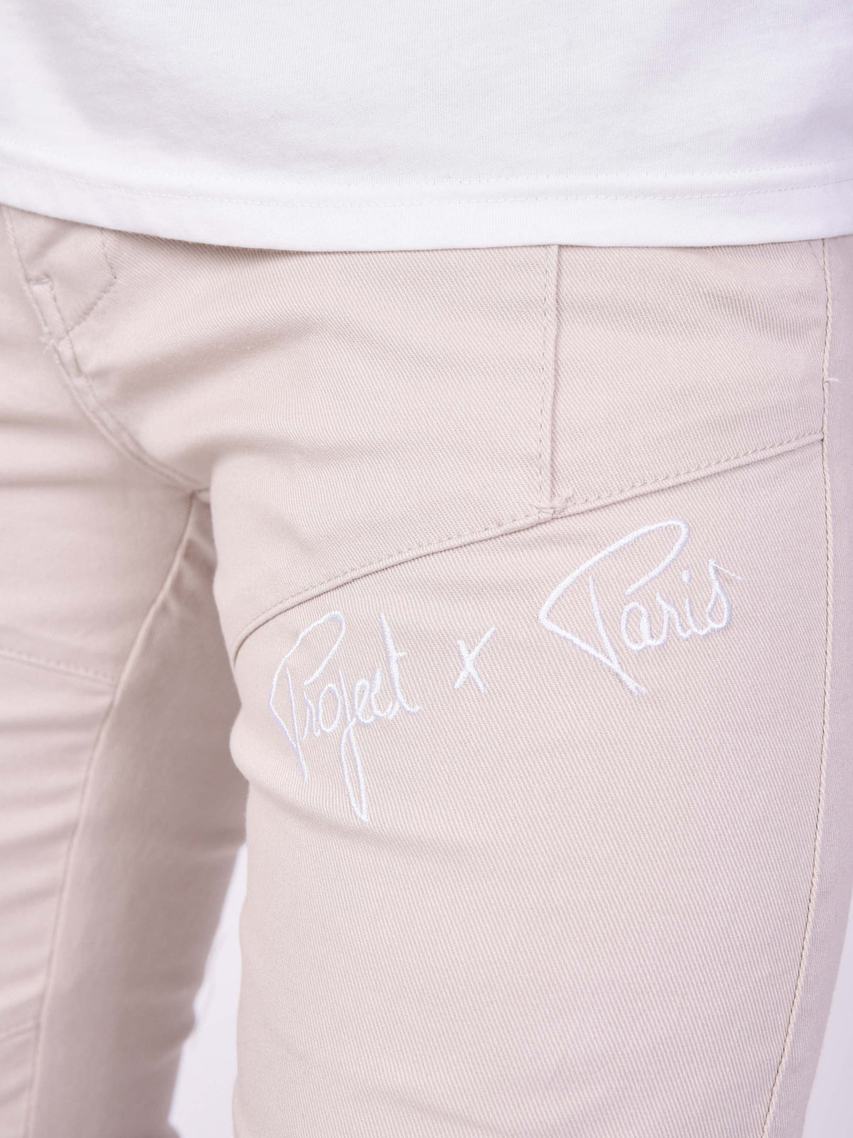 Pantalon skinny basic coutures apparentes