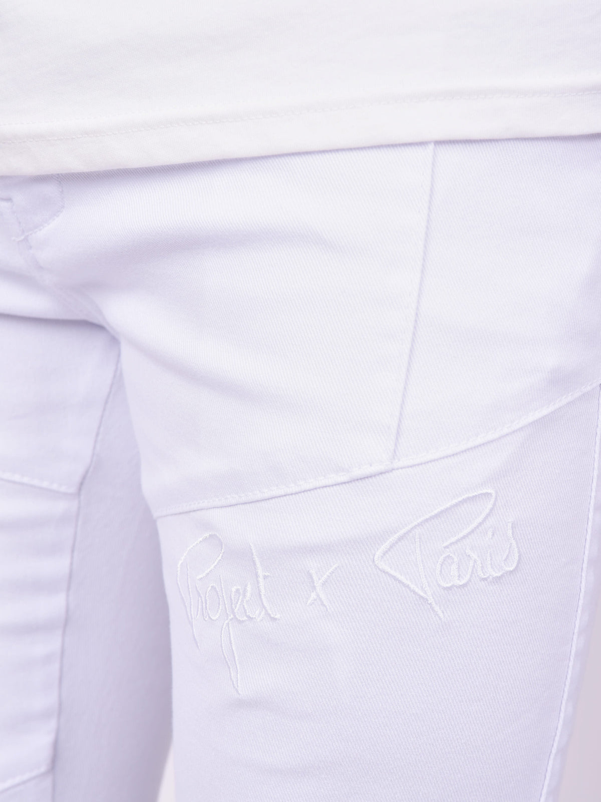 Pantalon skinny basic coutures apparentes