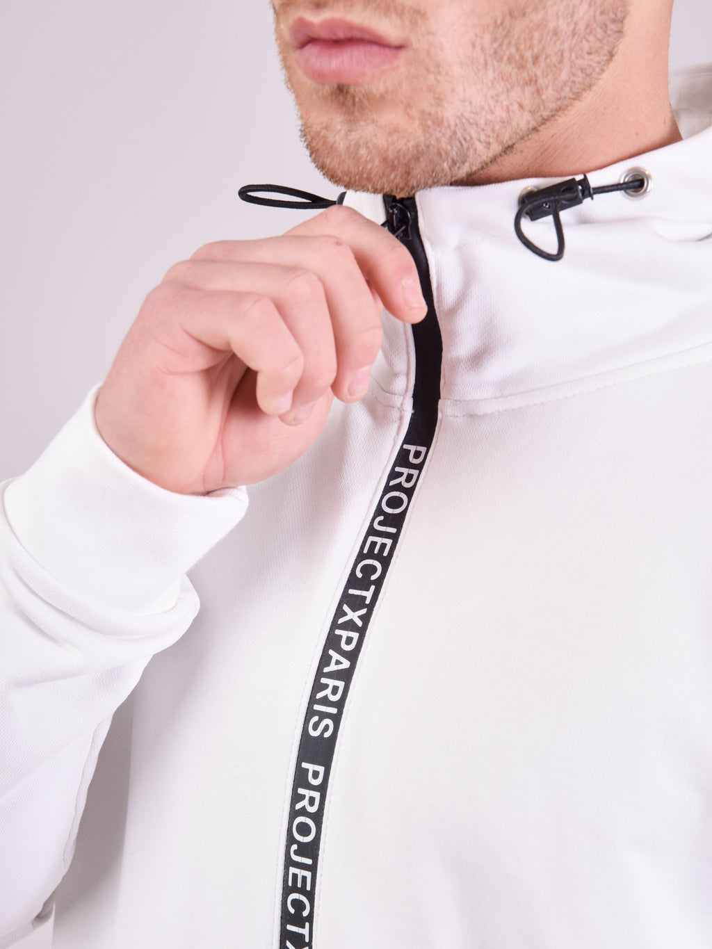 Veste à capuche basic zip logo