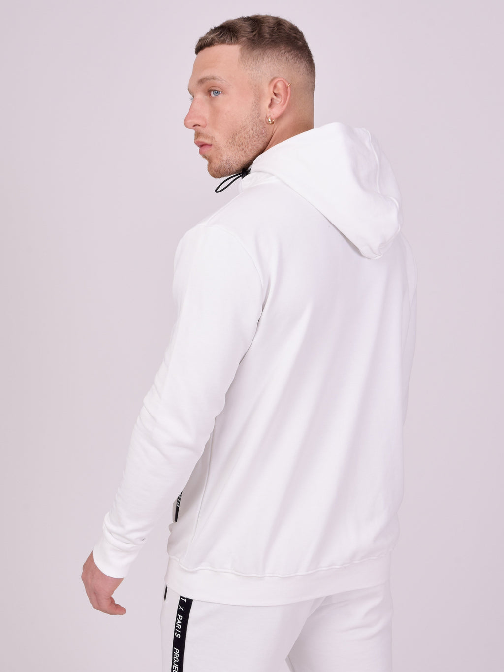 Veste à capuche basic zip logo