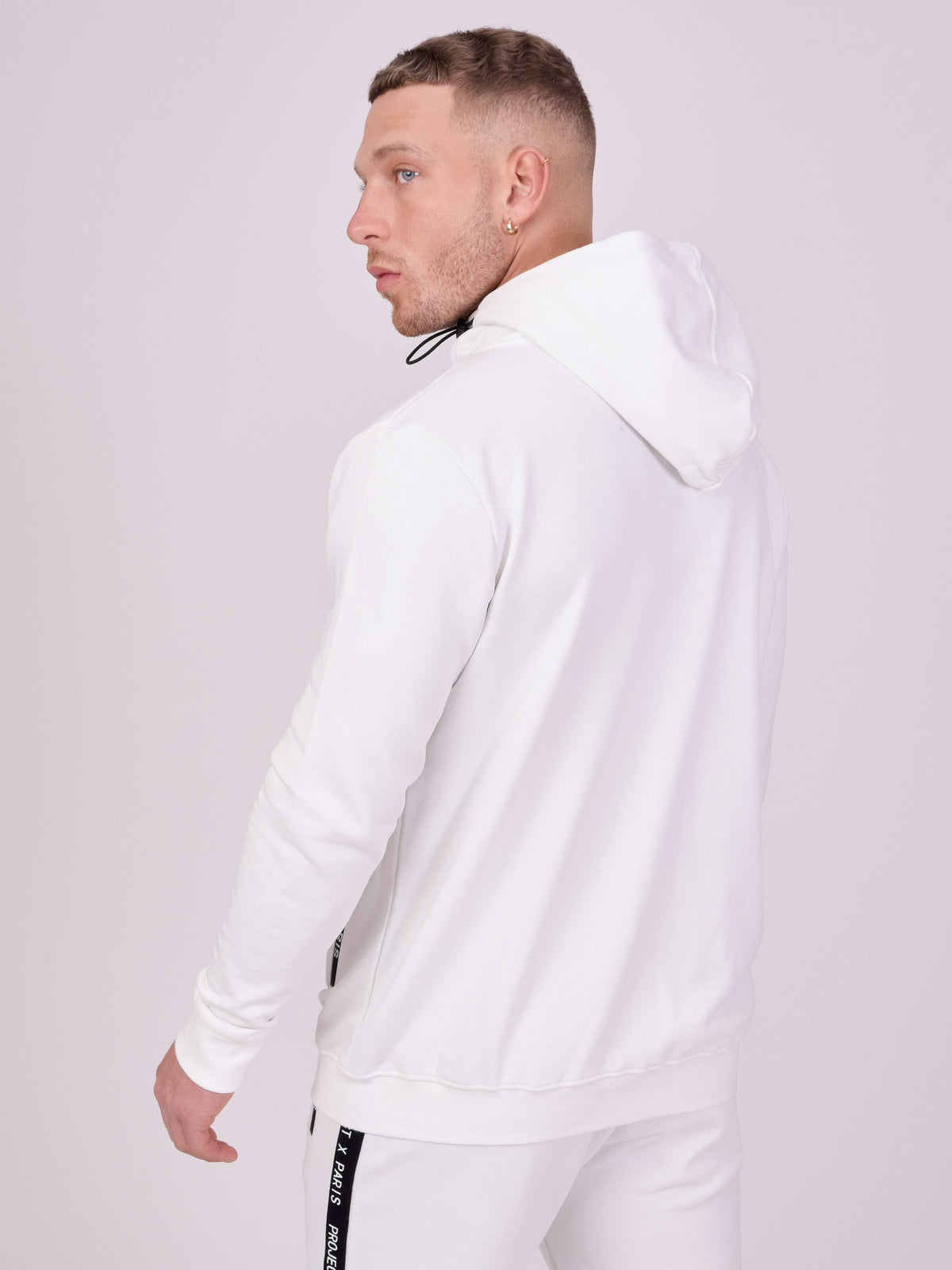Veste à capuche basic zip logo
